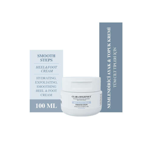 Clara Hygienics Smooth Steps Heel Foot Cream 100 ml - 2