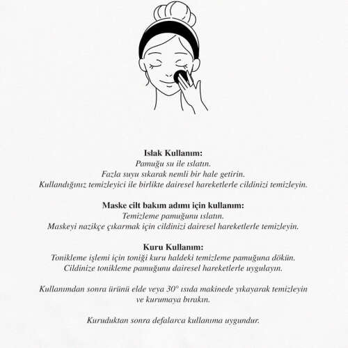 Clara Hygienics Yeniden Kullanılabilir Makyaj Temizleme Pedi 3 Adet (Promosyon Ürünü) - 5