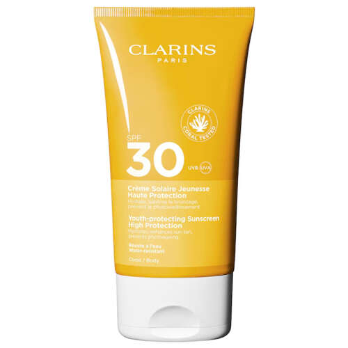 Clarins Youth-Protecting Body Sunscreen High Protection Cream SPF30+ 150 ml - Clarins