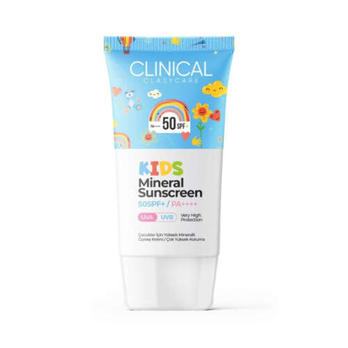 Clasy Care Clinical Spf50+ Kids Mineral Güneş Kremi 50 ml - Clasy Care