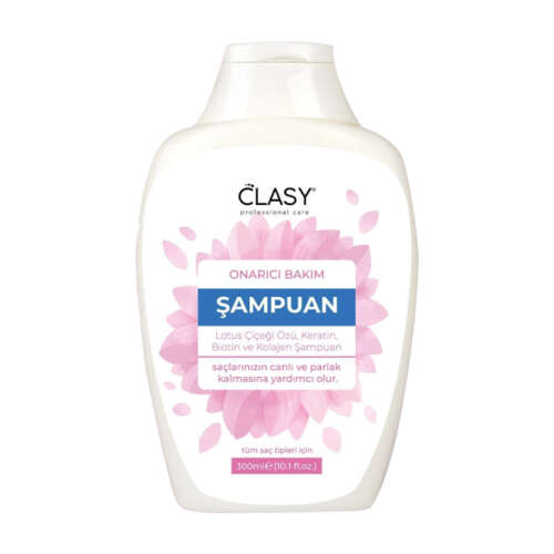 Clasy Care Lotus Çiçeği Özlü Saç Bakım Şampuanı 300 ml - Clasy Care