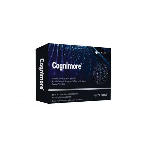 Cognimore 1000 mg Sitikolin 30 Tablet - TAB İlaç Sanayi A.Ş