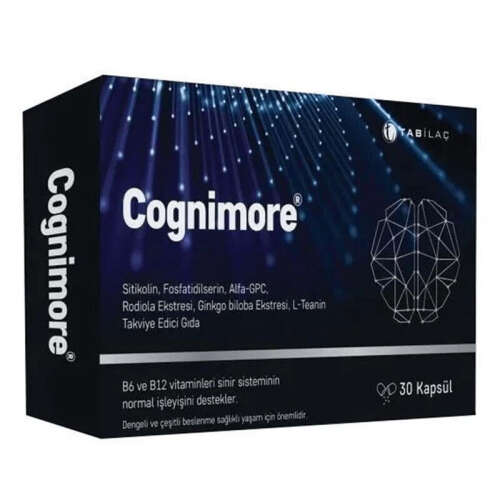 Cognimore 30 Kapsül - TAB İlaç Sanayi A.Ş
