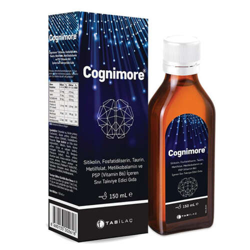 Cognimore Sıvı Takviye Edici Gıda 150 ml - TAB İlaç Sanayi A.Ş