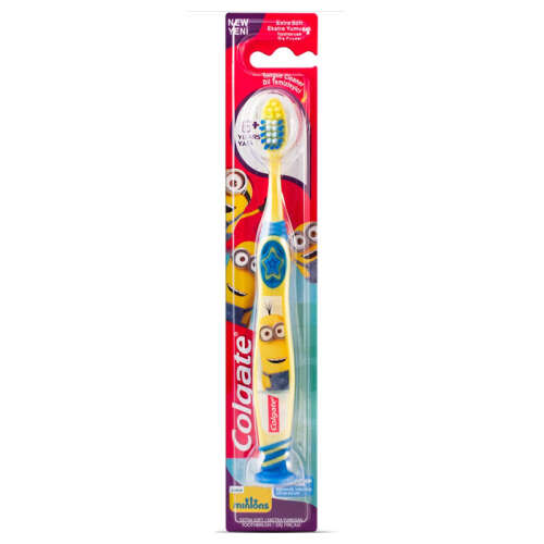 Colgate Minions 6+Yaş Ekstra Yumuşak Çocuk Diş Fırçası - 1