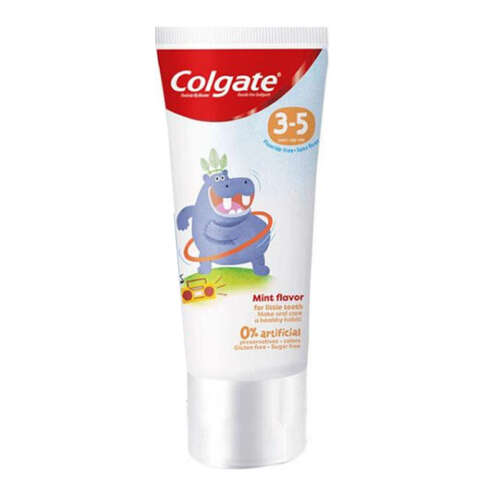 Colgate Portakal Aromalı Florürsüz 3-5 Yaş Çocuk Diş Macunu 60 ml - 1