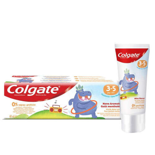 Colgate Portakal Aromalı Florürsüz 3-5 Yaş Çocuk Diş Macunu 60 ml - 2