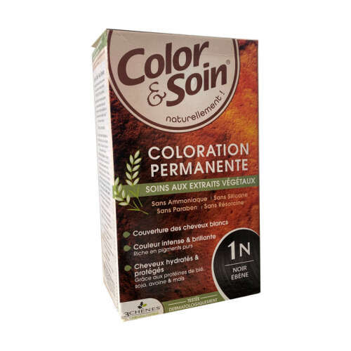 Color and Soin Saç Boyası 1N Siyah Güzellik - 1