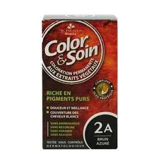 Color and Soin Saç Boyası 2A - Brun Azure Black - Color Soin