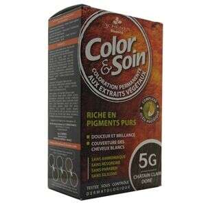 Color and Soin Saç Boyası 5G Dore Açık Kumral - Color Soin