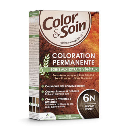 Color and Soin Saç Boyası 6N Koyu Sarı Cazibesi - Color Soin
