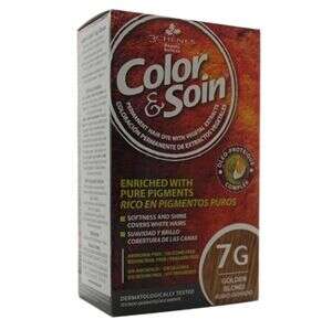 Color and Soin Saç Boyası 7G Altın Sarısı - Color Soin