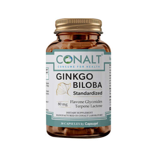 Conalt Ginkgo Biloba 80 mg Takviye Edici Gıda 30 Kapsül - Conalt