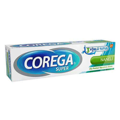 Corega Diş Protezi Yapıştırıcı Krem Naneli 40gr - Corega
