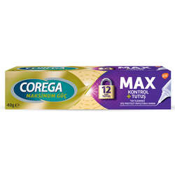 Corega Maximum Kontrol Diş Protezi Yapıştırıcı Krem 40 ml