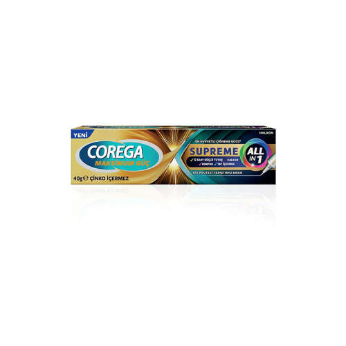 Corega Supreme Maksimum Güç Diş Protezi Yapıştırıcı Krem 40 gr - Corega