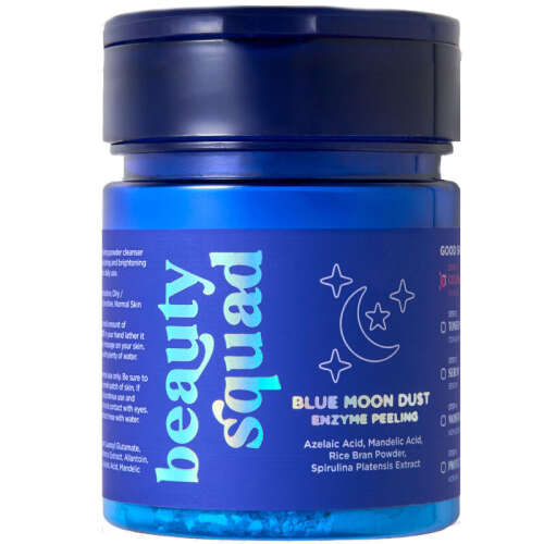Cosmed Beauty Squad Blue Moon Dust Aydınlatıcı Etkili Enzim Peeling Toz Temizleyici 55 gr - Cosmed