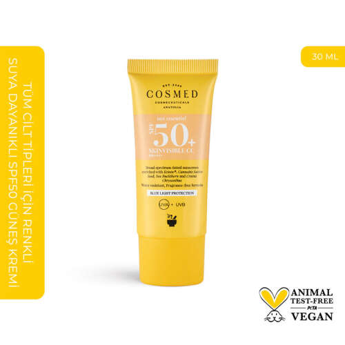 Cosmed Sun Essential SPF50+ Skinvisible CC Krem 30 ml - Cosmed