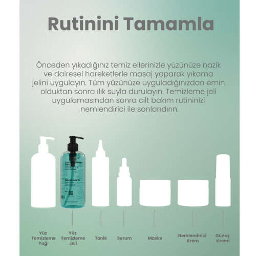 Cosmogenesis Labs Arındırıcı Yüz Temizleme Jeli 400 ml - 6