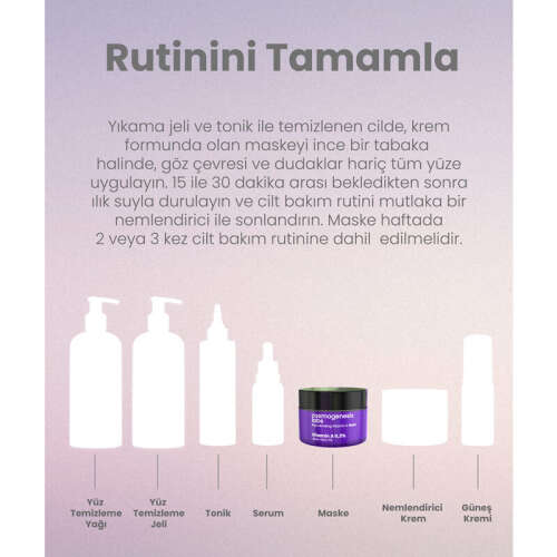 Cosmogenesis Labs Canlandırıcı A Vitamini Maske 50 ml - 6