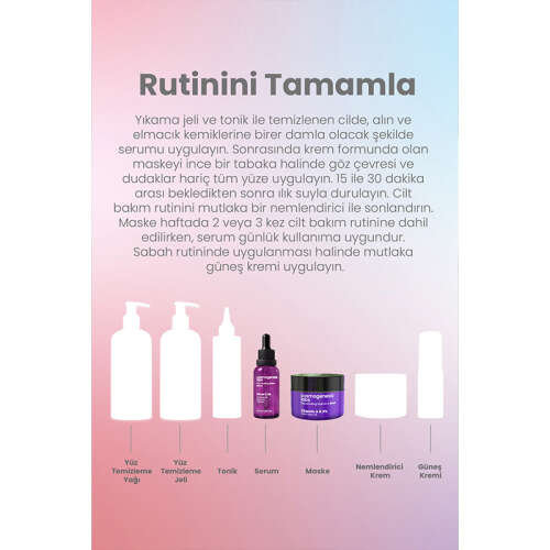 Cosmogenesis Labs Retinol İçerikli Yaşlanma Karşıtı Bakım Seti - 4