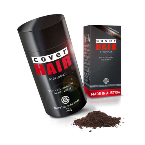 Cover Hair Saç Fiberi Toz - Koyu Kahve 30gr - Cover Hair