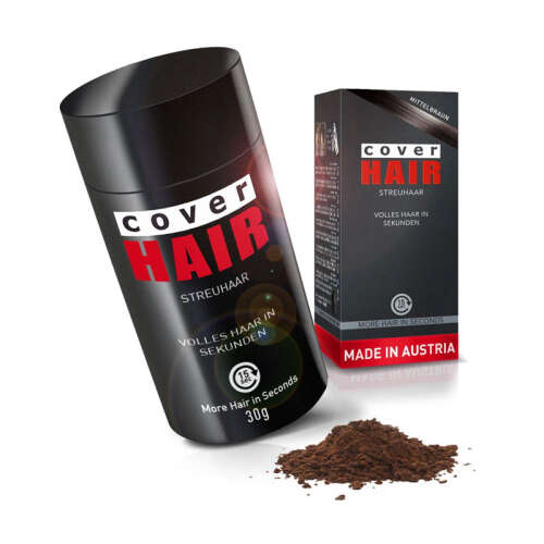 Cover Hair Saç Fiberi Toz - Orta Kahve 30 gr - Cover Hair