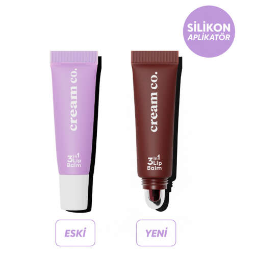 Cream Co. 3in1 Lip Balm 10 ml - Black Cherry - 3