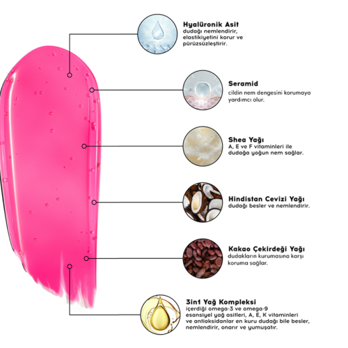 Cream Co. 3in1 Lip Balm 10 ml - Bubblegum - 6