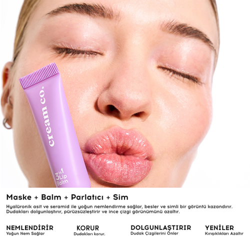 Cream Co 3in1 Lip Balm 10 ml - Marshmallow - 4
