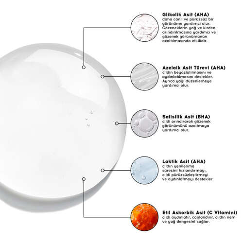 Cream Co. AHA BHA Vitamin C Daily Toner 200 ml - 4