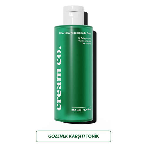 Cream Co. BHA/PHA Niacinamide Toner 200 ml - Cream Co.