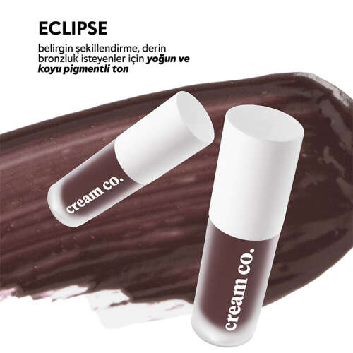 Cream Co. Glow Sculpt Bronzer Contour 5 ml - Eclipse - 4