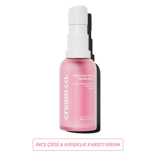 Cream Co. Hyaluronic Acid and Peptide Serum 30 ml - 2