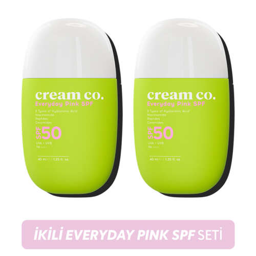 Cream Co. İkili Everyday Pink SPF Seti - 2