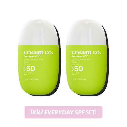 Cream Co. İkili Everyday SPF Seti - 2