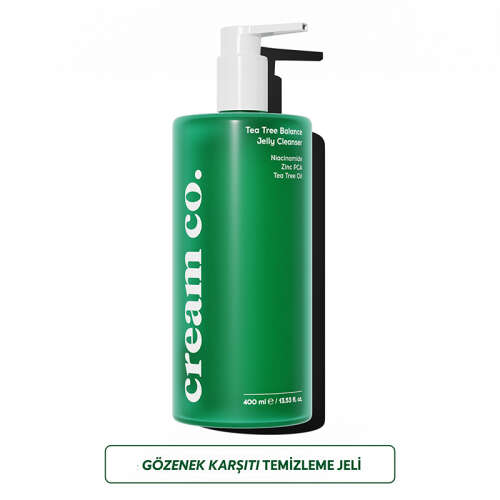 Cream Co. Tea Tree Balance Jelly Cleanser 400 ml - Cream Co.