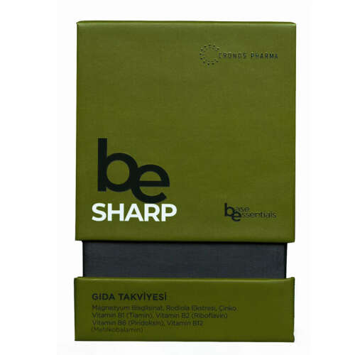 Cronos Pharma Be Sharp Takviye Edici Gıda 30 Bitkisel Kapsül - Cronos Pharma