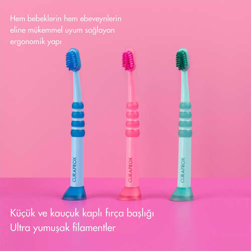 Curaprox Baby 4260 Diş Fırçası 0-4 Yaş - 6