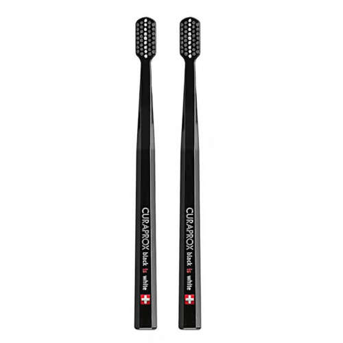 Curaprox Black is White 2'li Diş Fırçası - 1