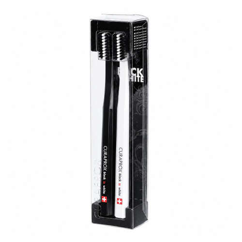 Curaprox Black is White 2'li Diş Fırçası - Curaprox