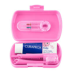 Curaprox Çocuk Seyahat Seti - Açık Pembe - 5
