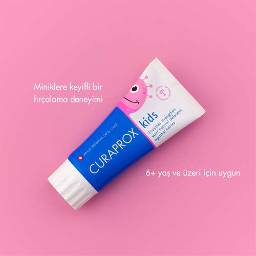 Curaprox Enzycal Kids Karpuz Diş Macunu +6 Yaş 60 ml - 4