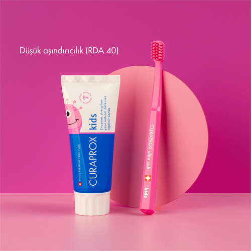 Curaprox Enzycal Kids Karpuz Diş Macunu +6 Yaş 60 ml - 7