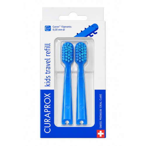 Curaprox Kids Travel Refill Diş Fırçası - Mavi - Curaprox