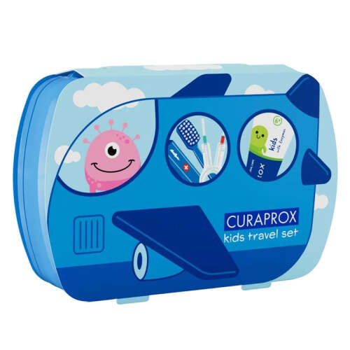 Curaprox Kids Travel Set - Mavi - Curaprox
