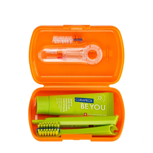 Curaprox Travel Ortho Set - Turuncu - Curaprox