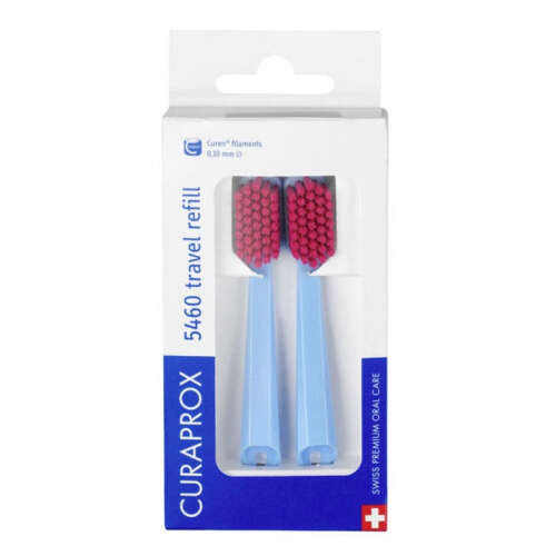 Curaprox Travel Set Yedek Diş Fırçası Başlığı 2li - 5460 - Curaprox