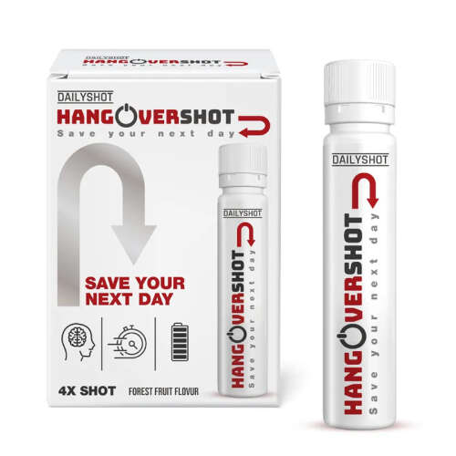 DailyShot HangoverShot Well Works Hanver 25x 4ml Shot - 1