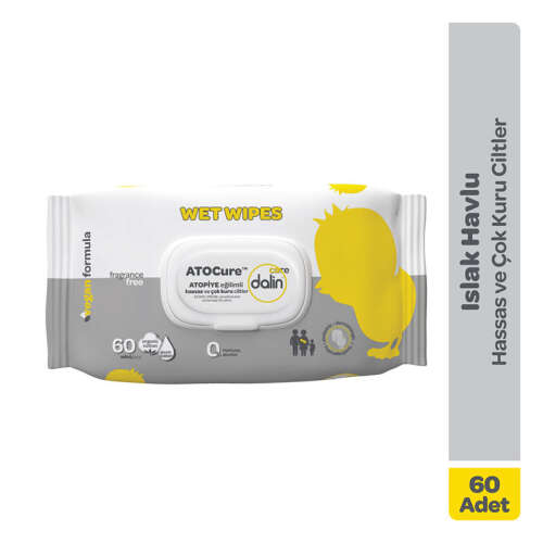 Dalin Care Islak Havlu 60 Adet - 3